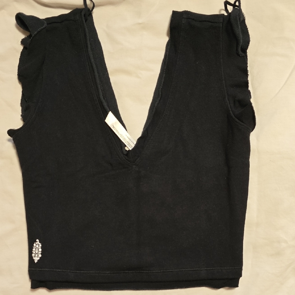 Black Cropped Freepeople Movement